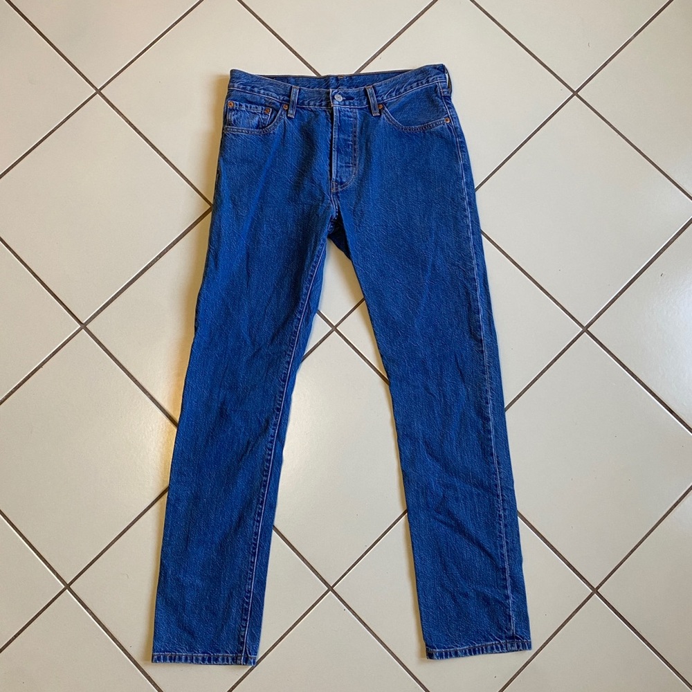 Original Denim Blue High-waisted 501 Levi’s Jeans